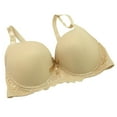 thumbnail image 3 of Penkiiy Sports Bras for Women Women Lace Bralette Plus Size Vest Crop Wireless Lingerie Sexy Underwear Camisole Cute Bra Beige Bras, 3 of 8