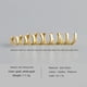 thumbnail image 4 of Pendientes de oreja blancos s925 de círculo liso de varios tamaños con personalidad de Europa y Estados Unidos, pendientes de moda dorados para mujer, 4 of 6