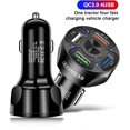 thumbnail image 5 of Portable Car Quick Charger Universal 4 USB Ports QC3.0 Stable Charging Adapter, 5 of 5