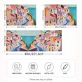 thumbnail image 2 of Yayeee Pillowcase King Size Set of 2 Satin Wrinkle Resistant Pillow Case, Abstract Painting, 2 of 8