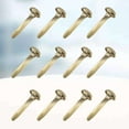 thumbnail image 2 of 100pcs 8x16mm Mini Round Brads Two-legged Horn Nails Children DIY Materials (Golden), 2 of 6