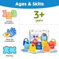 thumbnail image 4 of Candados de aprendizaje numérico Montessori Toy YyDeek con llaves a partir de 3 años, 4 of 7