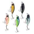 thumbnail image 3 of Señuelos de Pesca Zulema Cebos Artificiales Crankbaits 5 Piezas Color Aleatorio, 3 of 8