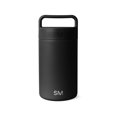 thumbnail image 1 of Simple Modern Pot Alimentaire pour Aliments Chauds / Réutilisable en Acier Inoxydable, Isolé sous Vide, Étanche, Rangement pour Lunch pour Bol à Smoothie, Soupe, Gruau / Collection de Provisions / 16 Oz / Noir Minuit, 1 of 6