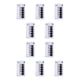 thumbnail image 1 of Matsuzay 10 ganchos adhesivos para pared: elegante, fuerte capacidad de carga, fácil instalación, gancho autoadhesivo, negro y blanco. Negro+Blanco 10Conjunto, 1 of 6