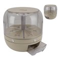 thumbnail image 1 of Dispensador De Almacenamiento De Granos De 6 Compartimentos, Contenedor De Arroz De Fácil Acceso, Sellado Para Cocina, Dispensador De Alimentos Secos Con Rotación, 1 of 7