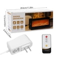 thumbnail image 2 of CJiaWei Simulation Of Flame Fireplace Air Humidifier Home Bedroom Heavy Fog Automatic Fragrance Desktop Aromatherapy Machine, 2 of 4