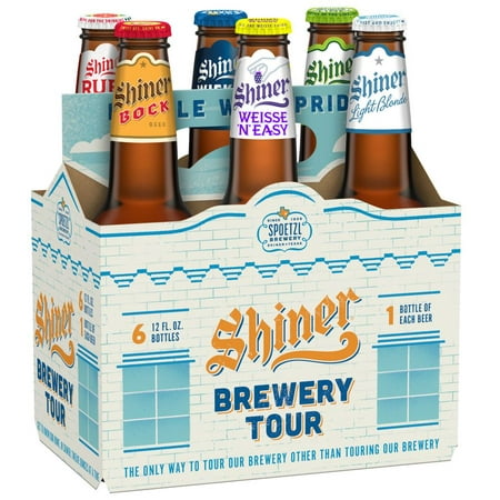 Shiner Brewery Tour, 6 pack Bottles, 12 fl oz