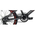 thumbnail image 5 of 18" Kent Bicycle Abyss Freestyle BMX Bicycle, Fits Riders 3'2"-4'2", Gray, Child, Unisex, 5 of 15