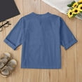 thumbnail image 7 of Child School Day Shirt Sky Blue Girls T Shirts Trendy Toddler Girls Summer Clothes 6-7 Years Girls Shirts, 7 of 7