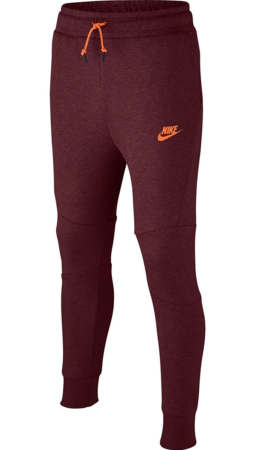 red nike tech fleece joggers