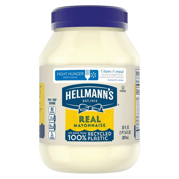 Hellmann's Real Mayonnaise 30 Oz