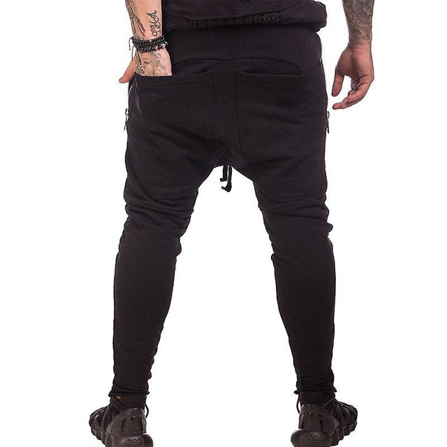 Pantalones deportivos de fitness de moda para hombres M75 ShuxiuWang 9024735198710
