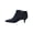 Navy, variant on Womens Bindi Pointed Toe Zippered Ankle Boots