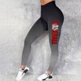 thumbnail image 1 of WILLBEST Leggings de Yoga Informales Para Mujer, Pantalones de Entrenamiento Deportivo de Cintura Alta, Elásticos, Cómodos, Con Estampado de Béisbol, Para Correr y Gimnasio Extra Grande, 1 of 3