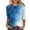 #215-Multicolor, variant on Craaazy 3/4 Sleeve Tops for Women Loose Fit Crew Neck Vintage Prints Casual T Shirts Plus Size S to 5XL Spring Summer Fall Daily Wear