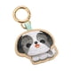 thumbnail image 4 of Llavero bordado, llavero para coche, llavero elegante con forma de animal, ideal como regalo de Acción de Gracias. Cachorro, 4 of 9