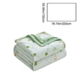 thumbnail image 2 of Premium Washed Cotton Air Conditioner Comforter, Soft Lightweight Summer Cool Quilt, Machine Washable Thin Bed Cover, Durable Breathable Bedding for Bedroom, Dorm & Home All Summer Long, J, 2 of 6