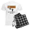 thumbnail image 6 of CafePress - TALK CARS Men's Light Pajamas - Men's Light Loose Fit Cotton Pajama Set, 6 of 7