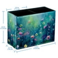 thumbnail image 4 of ERJLKXP Pen Holder for Desk Organizer,Abstract Watercolor Flower Pencil Cup Holder,Pen Desktop Storage Box for Home and Office Makeup Brush Holder, 4 of 6