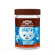 Good Day Chocolate Kids Sleep Supplement with Melatonin, 50 ct