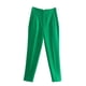 thumbnail image 1 of Pantalones TRAF para mujer, pantalones negros Beige de cintura alta para mujer, ropa de oficina, ropa de calle, pantalones Y2k, pantalones de moda para mujer primavera 2022 Tan Jianjun unisex, 1 of 2