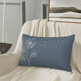 thumbnail image 5 of Sikiie White Dandelion Print Plush Pillow Cover, Wrinkle-proof and Stain-resistant Pillow Protector without Pillow Core, Home Decoration-14"x20", 5 of 6