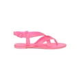 thumbnail image 2 of Women Neon Strappy Thong Open Toe Flat Sandal 18874, 2 of 6