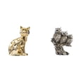 thumbnail image 1 of Estatua De Búho Gato, Figura Decorativa, Escultura Animal, Adorno Artesanal Para Chimenea, Mesa, Sala De Estar Moderna, Oficina, Armario, 1 of 8