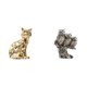 thumbnail image 1 of Figura de escritorio,Estatua de gato en estante,escritorio,oficina,decoración del hogar,Figuras de búhos,Figuras de búhos,animales artificiales,artesanías,decoración del hogar,Estatua de, 1 of 8