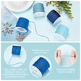 thumbnail image 3 of 1Bag Blue Nylon Beading Cord 0.8mm Nylon String Chinese Knotting Cord Kumihimo Macrame Thread Assorted for Friendship Bracelets Crafting Christmas Tree Ornament 180m/196 Yard Totally DIY, 3 of 6