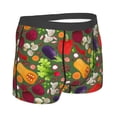 thumbnail image 3 of Fotbe Begetable Men’s Total Support Pouch Boxer Briefs, X-Temp Cooling, Moisture-Wicking Underwear, Regular, Long-leg and Trunk-X-Large, 3 of 9