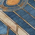 thumbnail image 2 of Dalyn Rugs Machine Washable Indoor/Outdoor Chantille ACN2176 Blue 3' x 5' Rug, 2 of 9