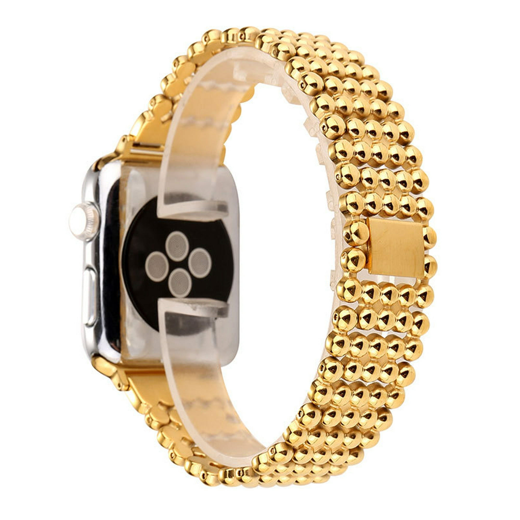 Gold watch bands for women deals