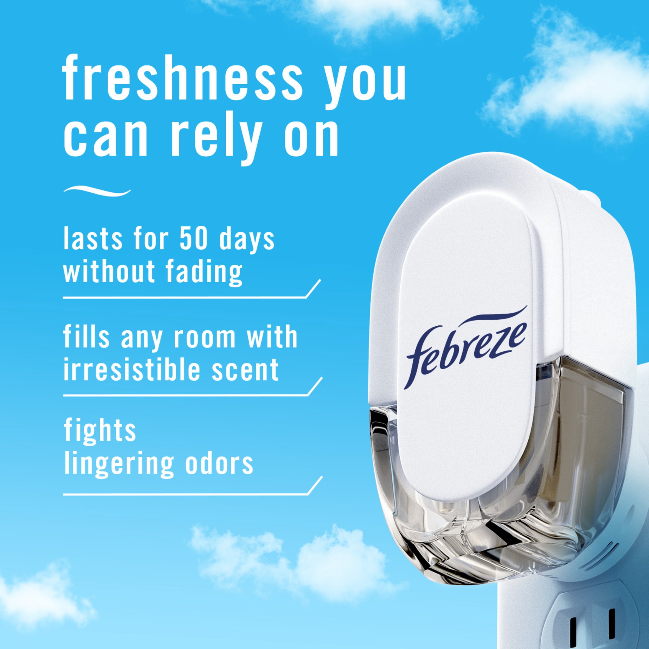 (6 pack) Febreze Plug In Air Freshener Scented Oil Refill Passion Fruit, 2 Count