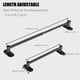 thumbnail image 3 of Toallero MIROAMZ ajustable de 36,6 cm a 64 cm de acero inoxidable SUS 304, 3 of 6