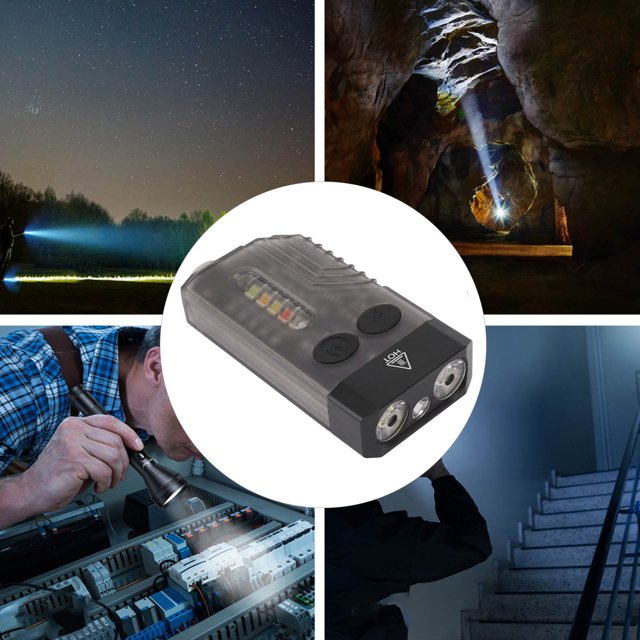Linterna de llavero recargable mini linterna IP65 impermeable para exteriores ANGGREK Otros
