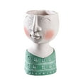 thumbnail image 1 of Resin Artistic Portrait Sculpture Plant Pot Flower Pot Dried Flower Vase Garden Decoration, 1 of 9