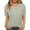 Gray#1, variant on Up to 65% Off! Xuniizn Linen Shirts for Women Summer Casual Button Down V Neck Short Sleeves Shirts Solid Color Loose Lightweight Blouse Tops, Gifts for Mom