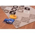 thumbnail image 2 of Ladole Rugs Diamond Style Geometric Smooth Innovative Area Rug Carpet in Caramel, 5x8 (5'3" x 7'6", 160cm x 230cm), 2 of 5
