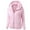 Pink coat for women, variant on Womens Winter Plush Coat Womens Fluffy Sherpa Coats Plus Size Casual Solid Open Zip Sweatshirt Hooded Outerwear Cozy Fuzzy Fleece Wam Coats with Pocket 2023 Plush Coat