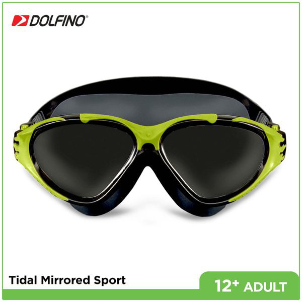 New Mirror Prescription Optical Swimming Goggles Adult Minus Powers Mirrored
