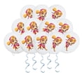 thumbnail image 4 of 10/20/30 Uds. Globos de látex de la patrulla canina rosa, suministros para fiestas, globos de fiesta para niñas, decoraciones para fiestas de cumpleaños, juguetes de regalo, 4 of 5