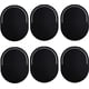 thumbnail image 1 of Peine portátil de 6 piezas, masajeador portátil para el cuero cabelludo, bolsillo suave portátil, cepillo negro para hombres, accesorios de oficina para viajes en casa Rojo Verde, 1 of 5