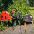 thumbnail image 2 of In the Breeze 2618 — Pivoting Ladybug Spinner — Colorful, Fun Wind Spinner and Wind Direction Indicator, 2 of 5