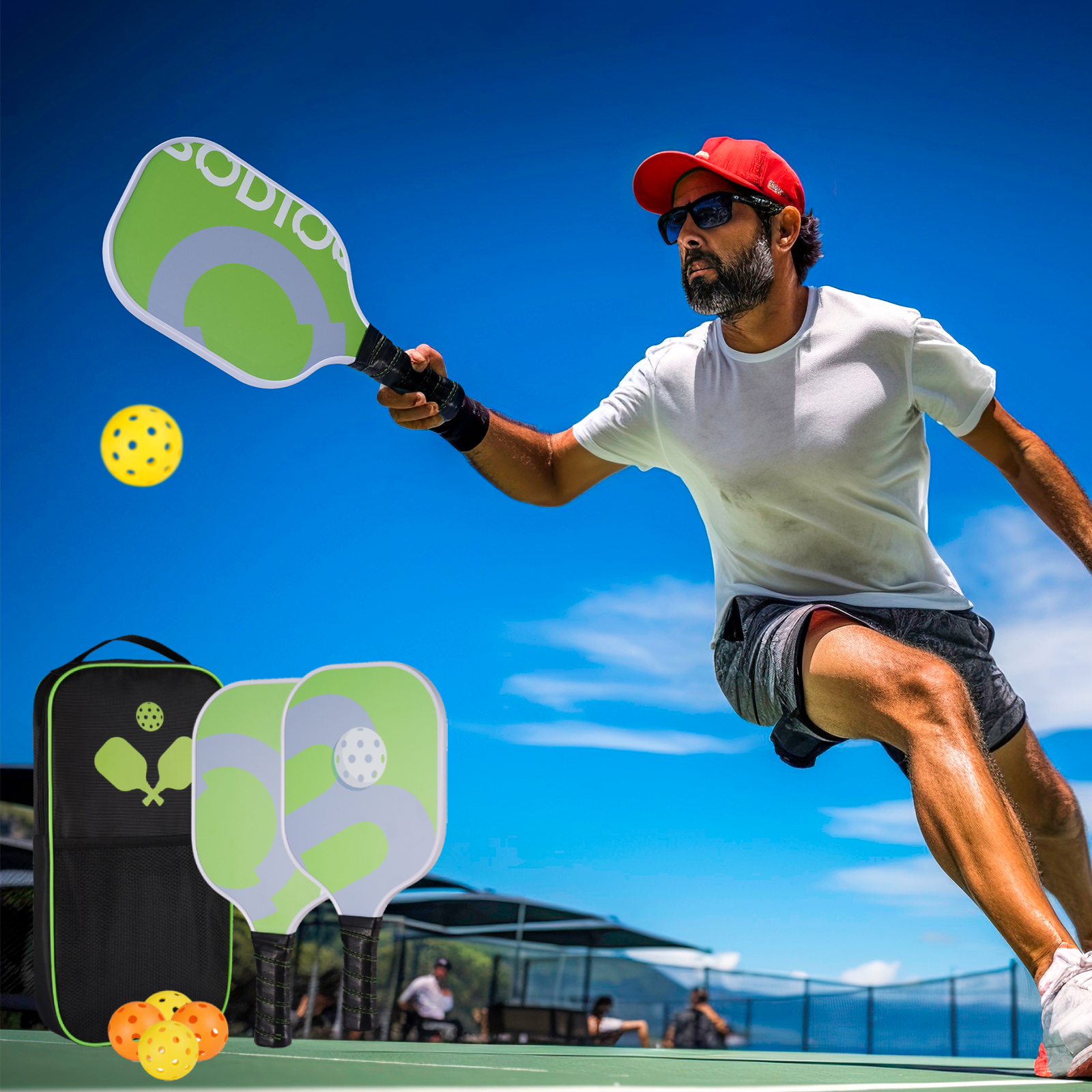 Naipo Pickleball Paddle Set with Carry Bag photo 8
