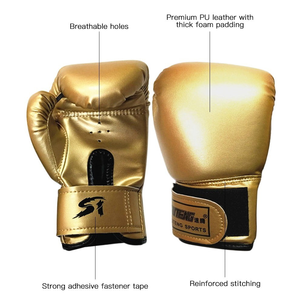 Children's Boxing Gloves for Kickboxing and Muay Thai Ages 3-10