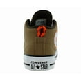 thumbnail image 3 of Converse CTAS Malden Street Mid PS Boys Shoes Size 4.5, Color: Hot Tea/Orange/White, 3 of 5