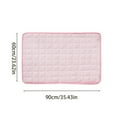thumbnail image 2 of Cat Pads Summer Mat for Dogs and Cats Breathable Washable Pet Self Pad Reusable Ice Silk Comfortable Indoor Pet Bed, 2 of 3