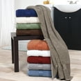 thumbnail image 5 of Lavish Home 6 Piece Towel Set - 625GSM Cotton Bathroom Accessories (Ivory), 5 of 5